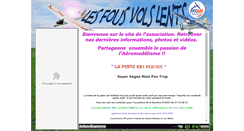 Desktop Screenshot of lesfousvolslents.fr